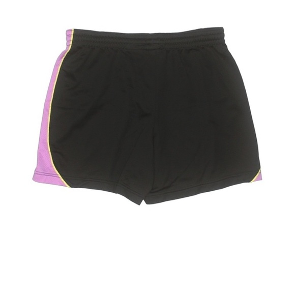 Nike Mesh Athletic Purple Yellow running shorts Small active wear - Picture 2 of 6